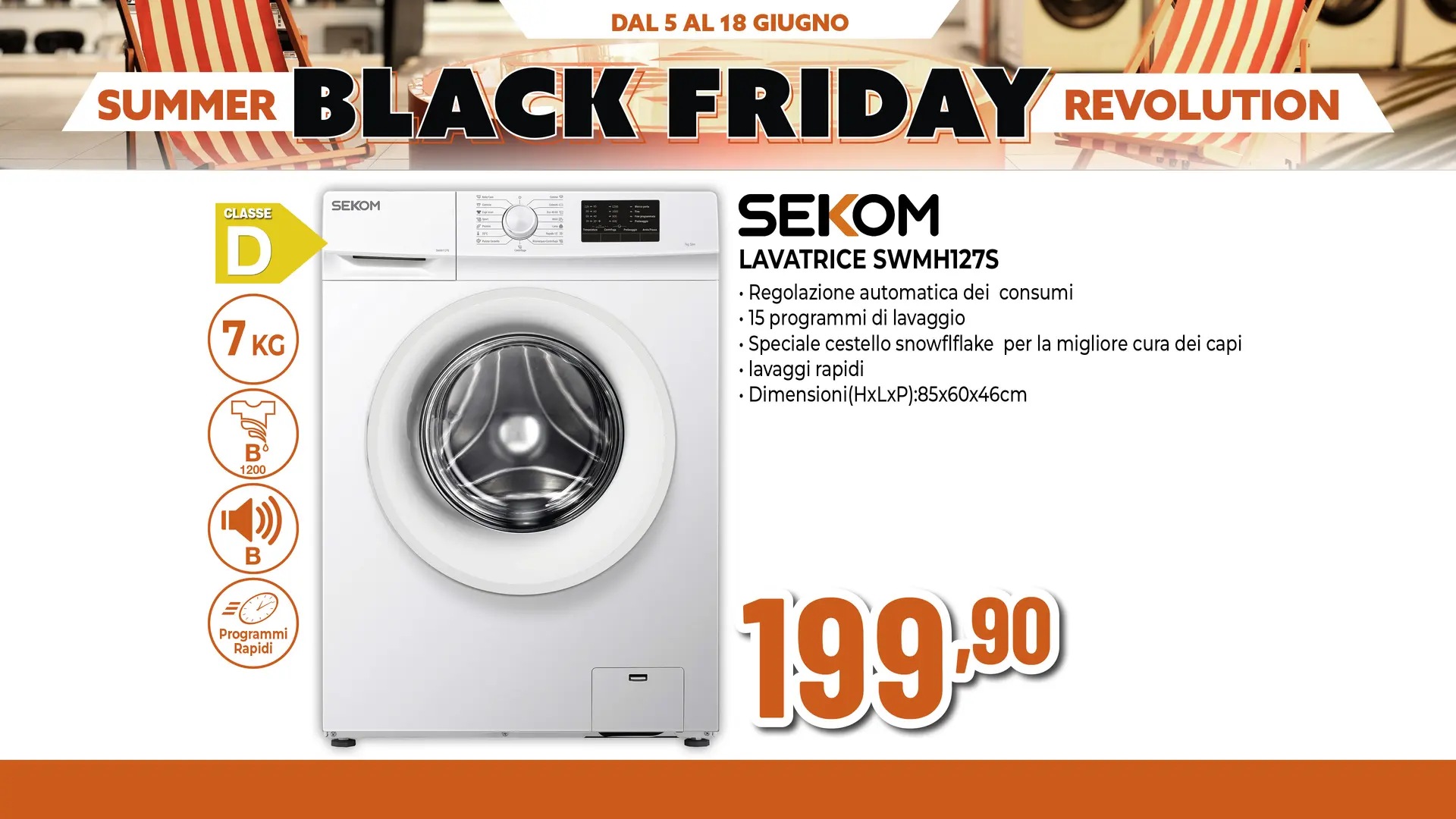 LAVATRICE SEKOM