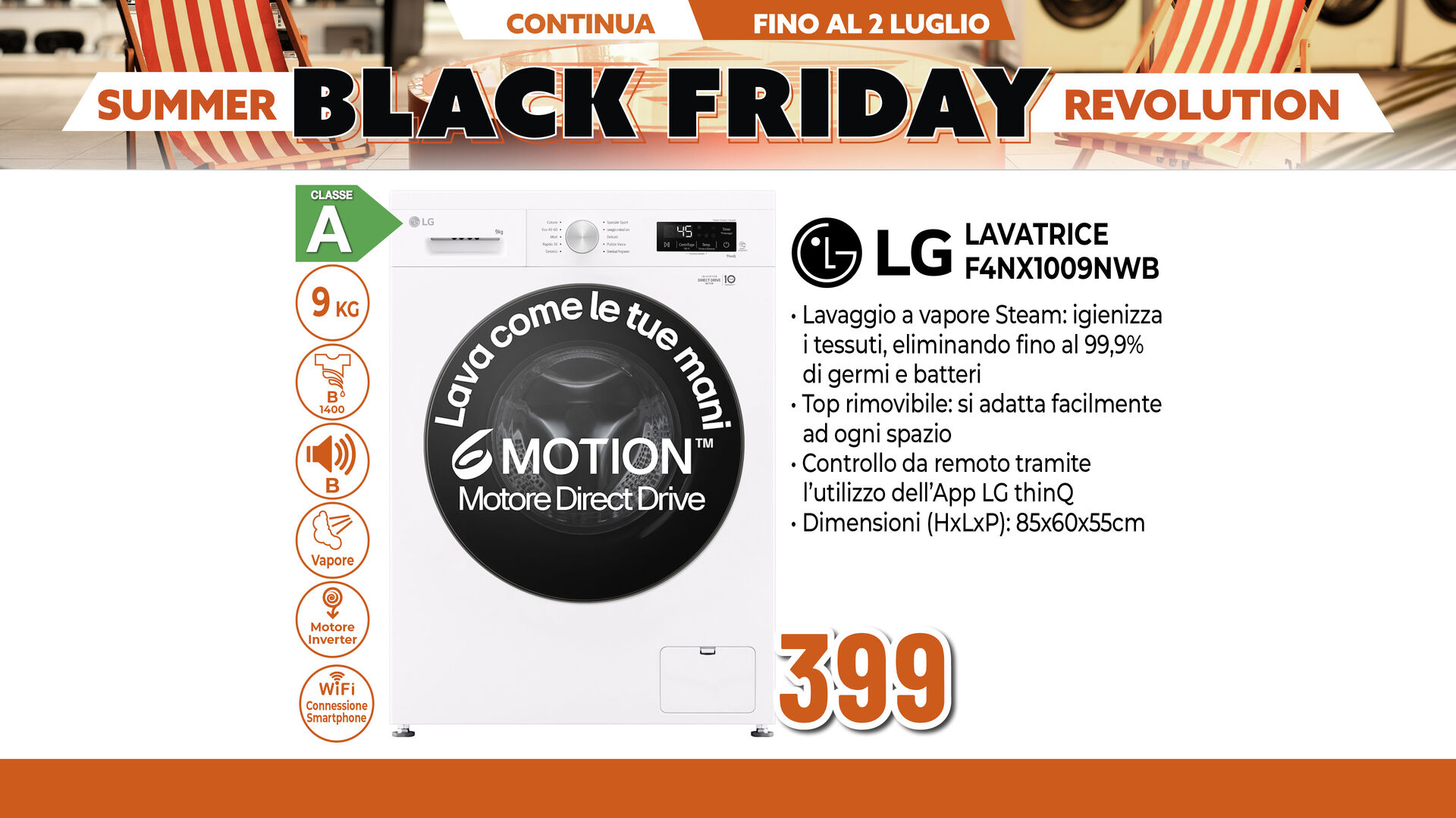 LG LAVATRICE