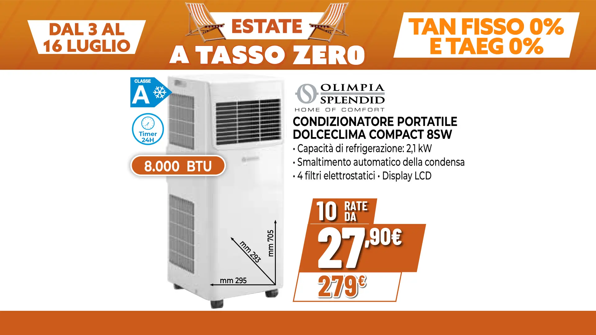 CONDIZIONATORE OLIMPIA SPLENDID