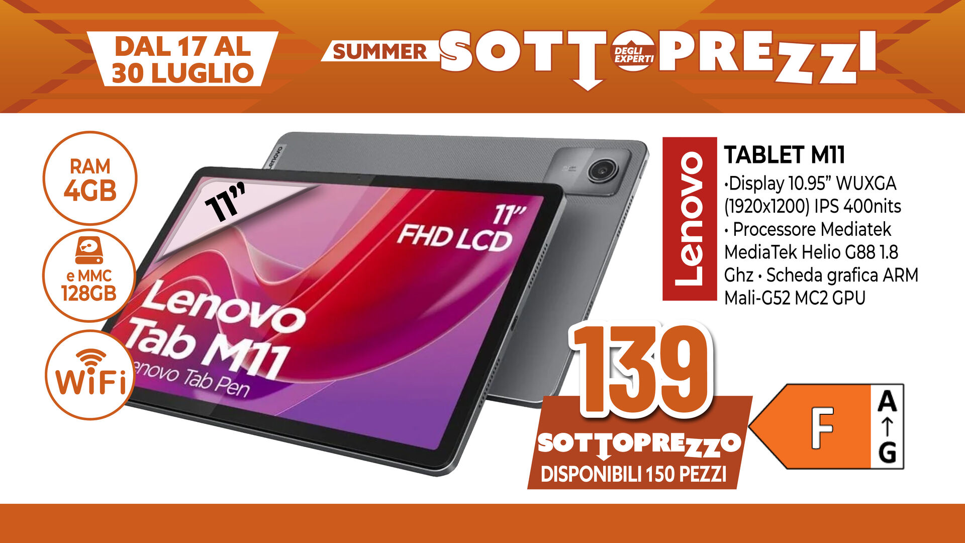 TABLET LENOVO 11"