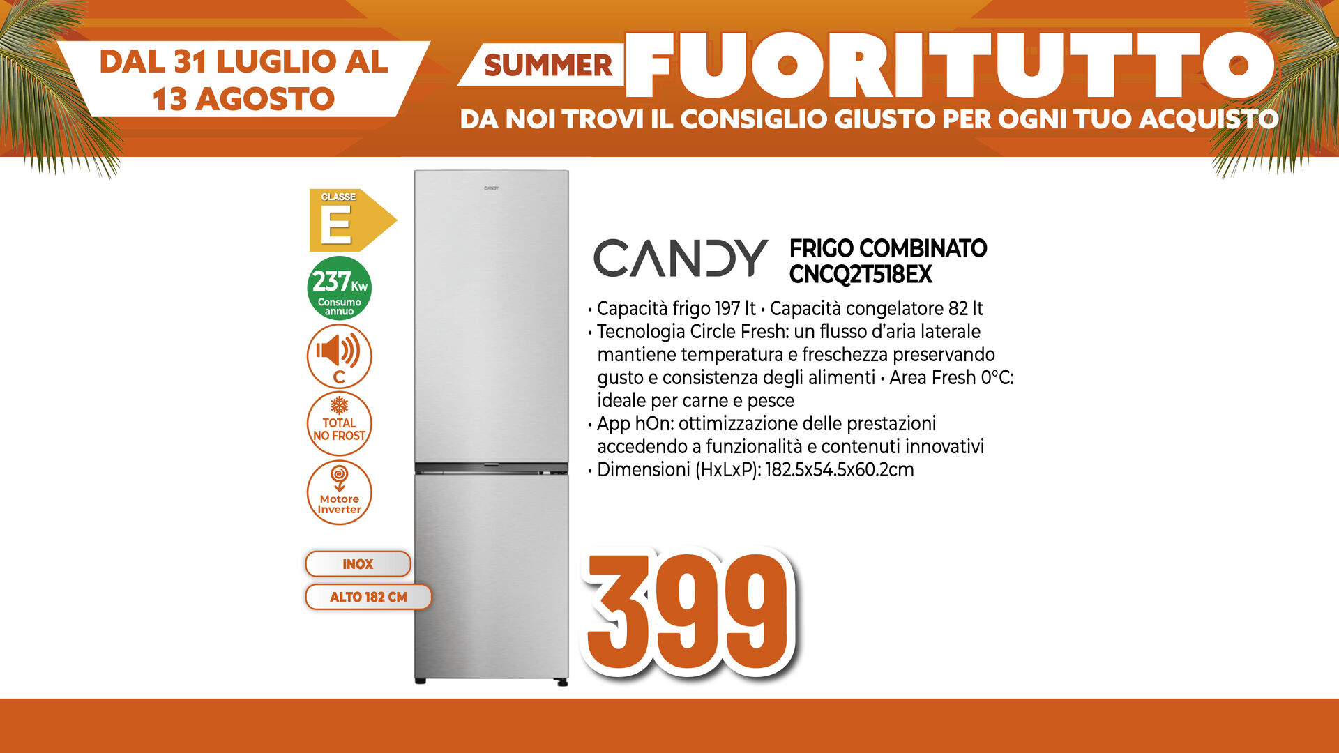 FRIGORIFERO CANDY