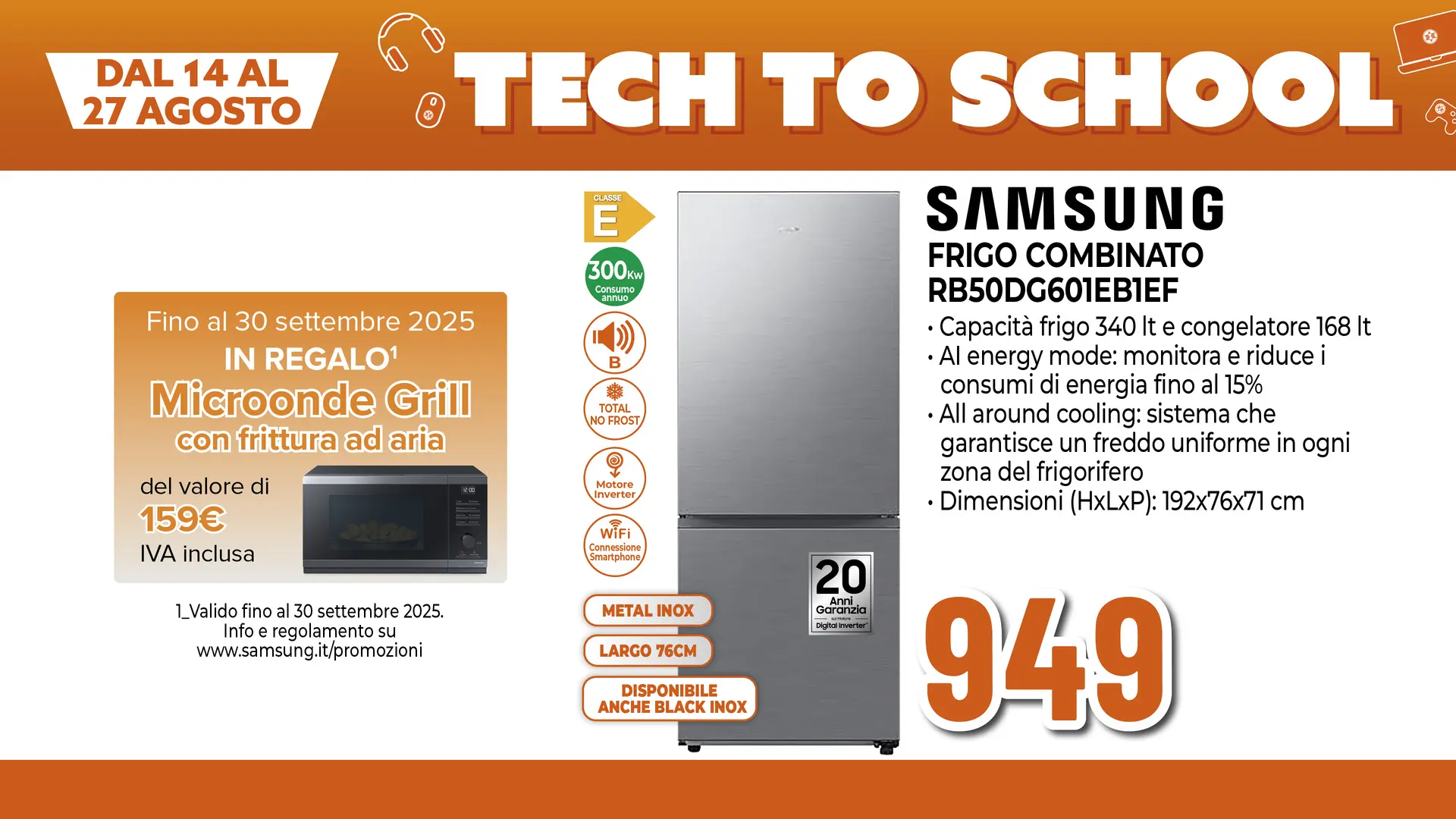 FRIGO COMBINATO SAMSUNG