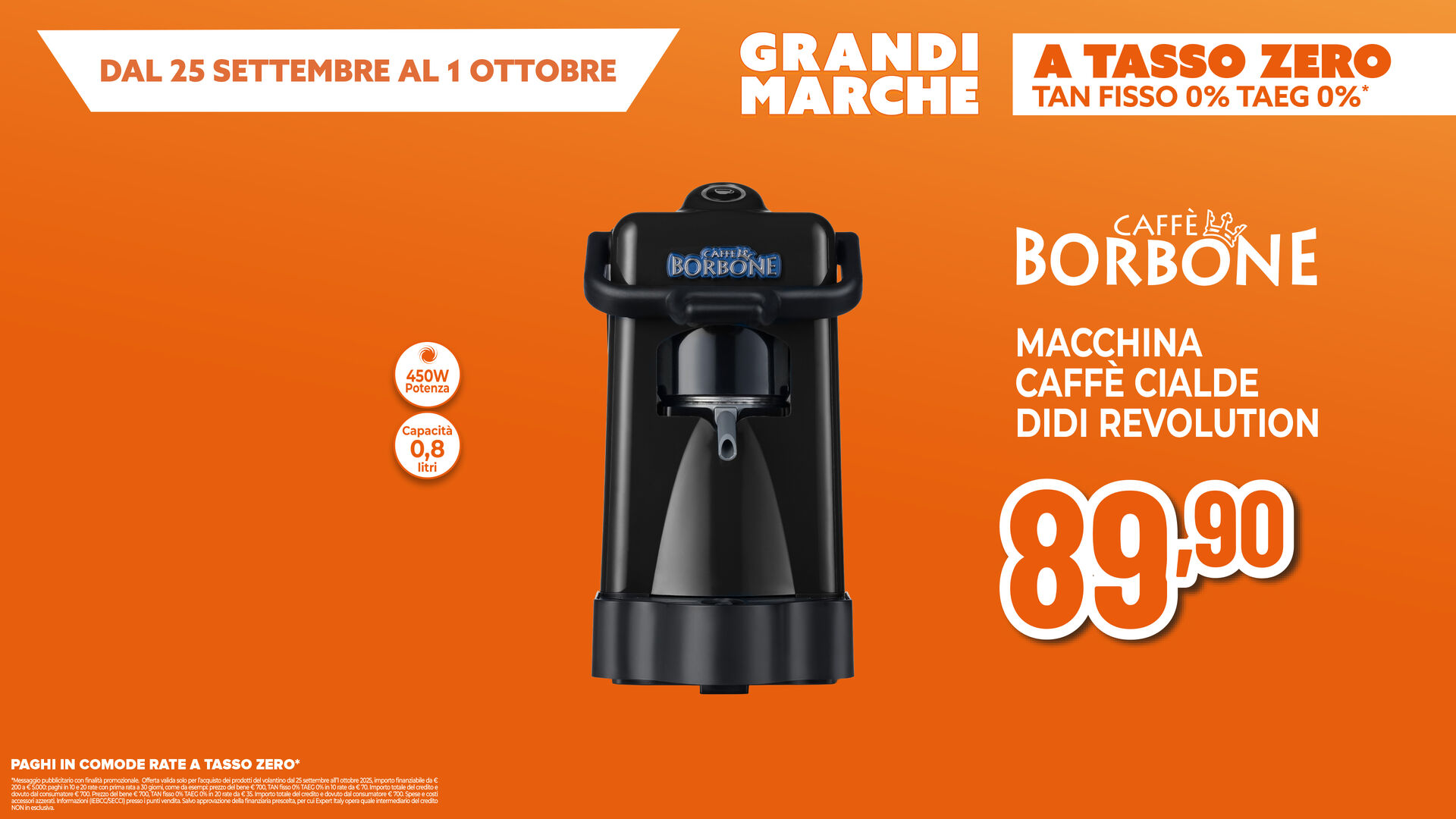 MACCHINA CAFFÈ BORBONE DIDI