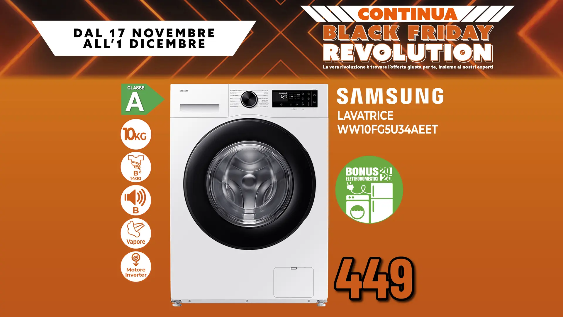 LAVATRICE SAMSUNG WW10