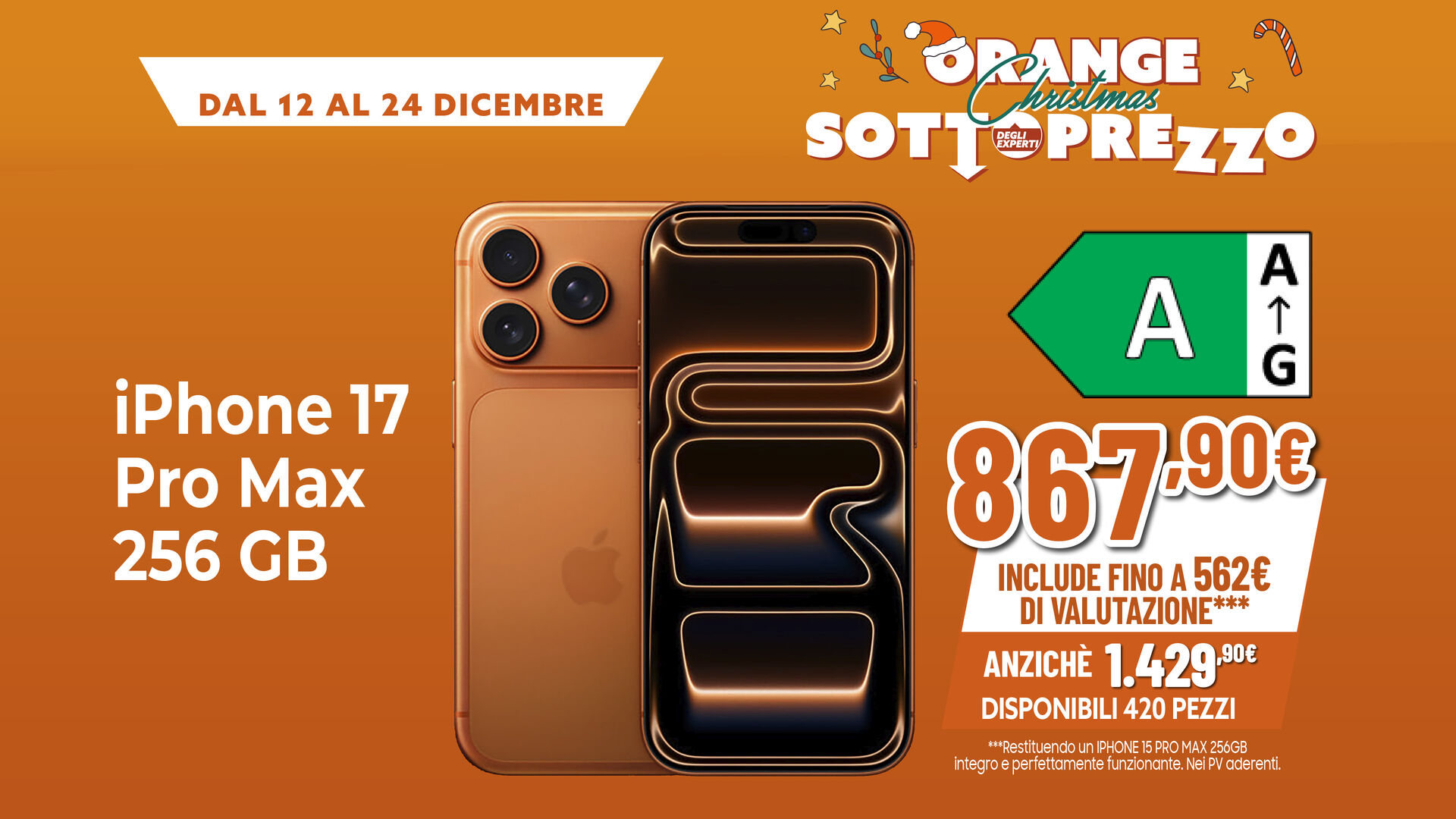 IPHONE 17 PRO MAX 256GB