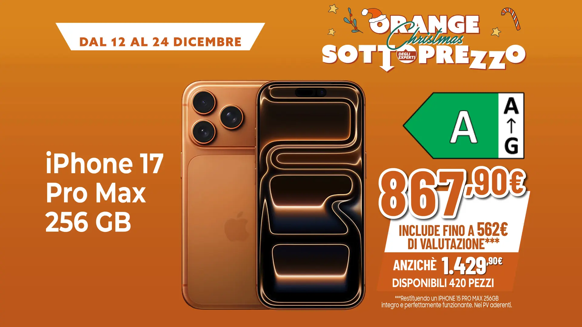 IPHONE 17 PRO MAX 256GB