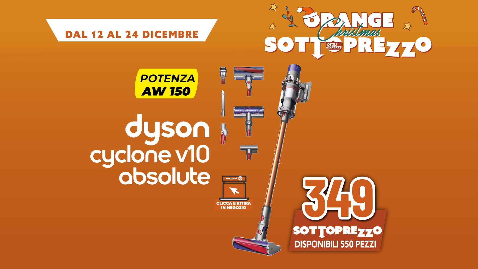 DYSON CYCLONE V10 ABSOLUTE