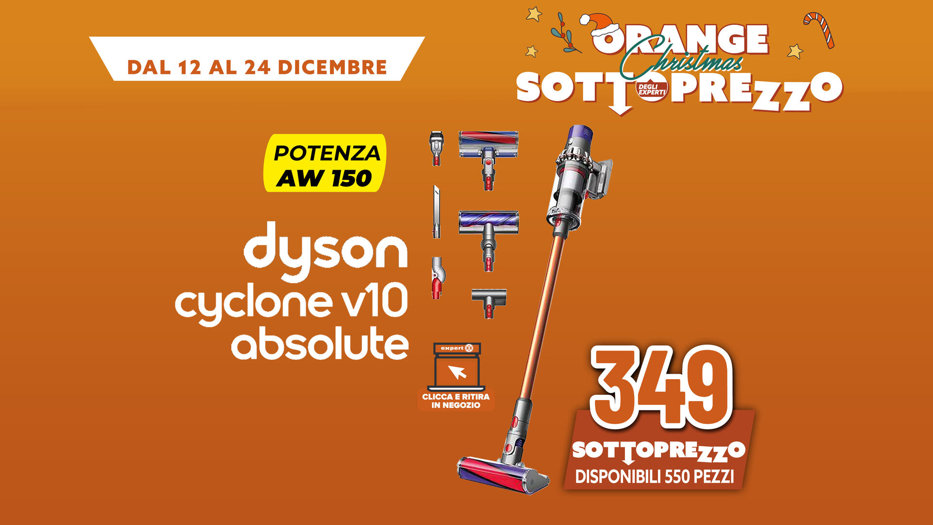 DYSON CYCLONE V10 ABSOLUTE