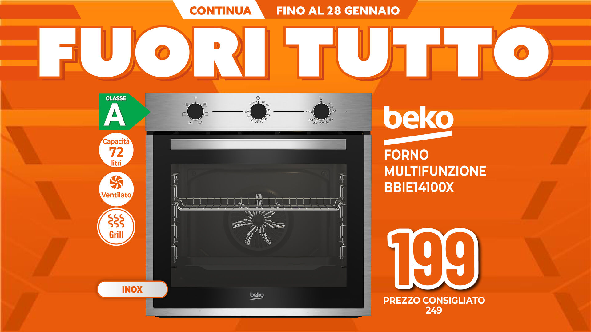 FORNO MULTIFUNZIONE BEKO