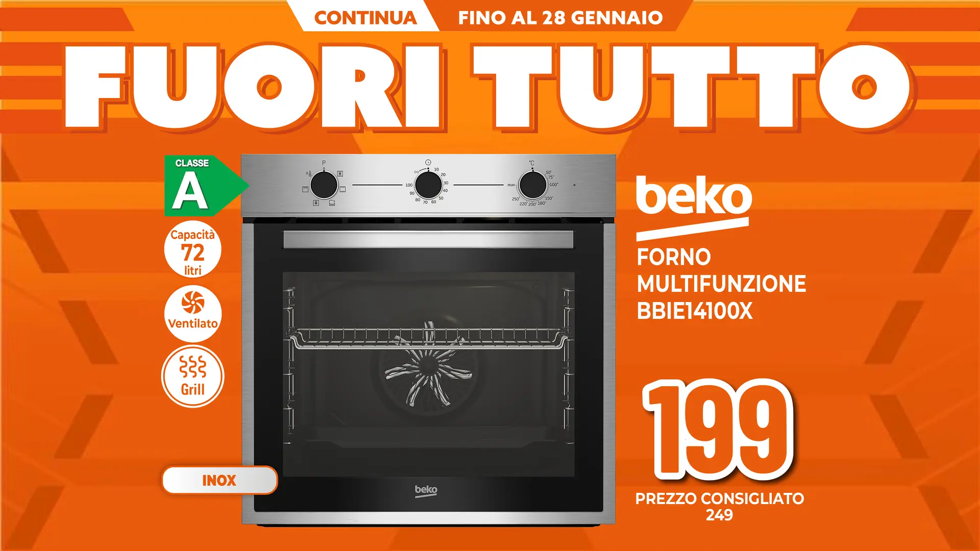 FORNO MULTIFUNZIONE BEKO