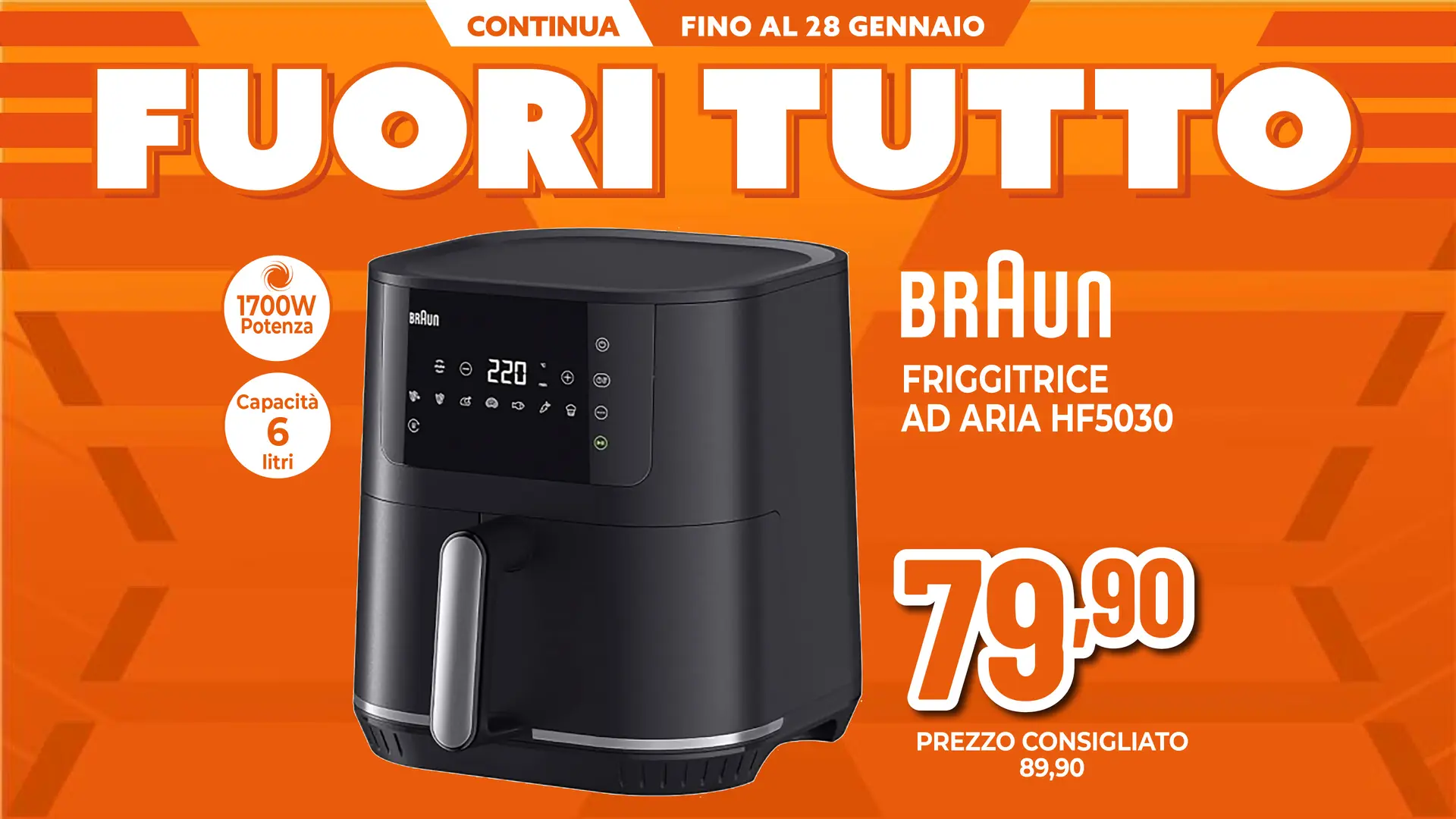 FRIGGITRICE AD ARIA BRAUN