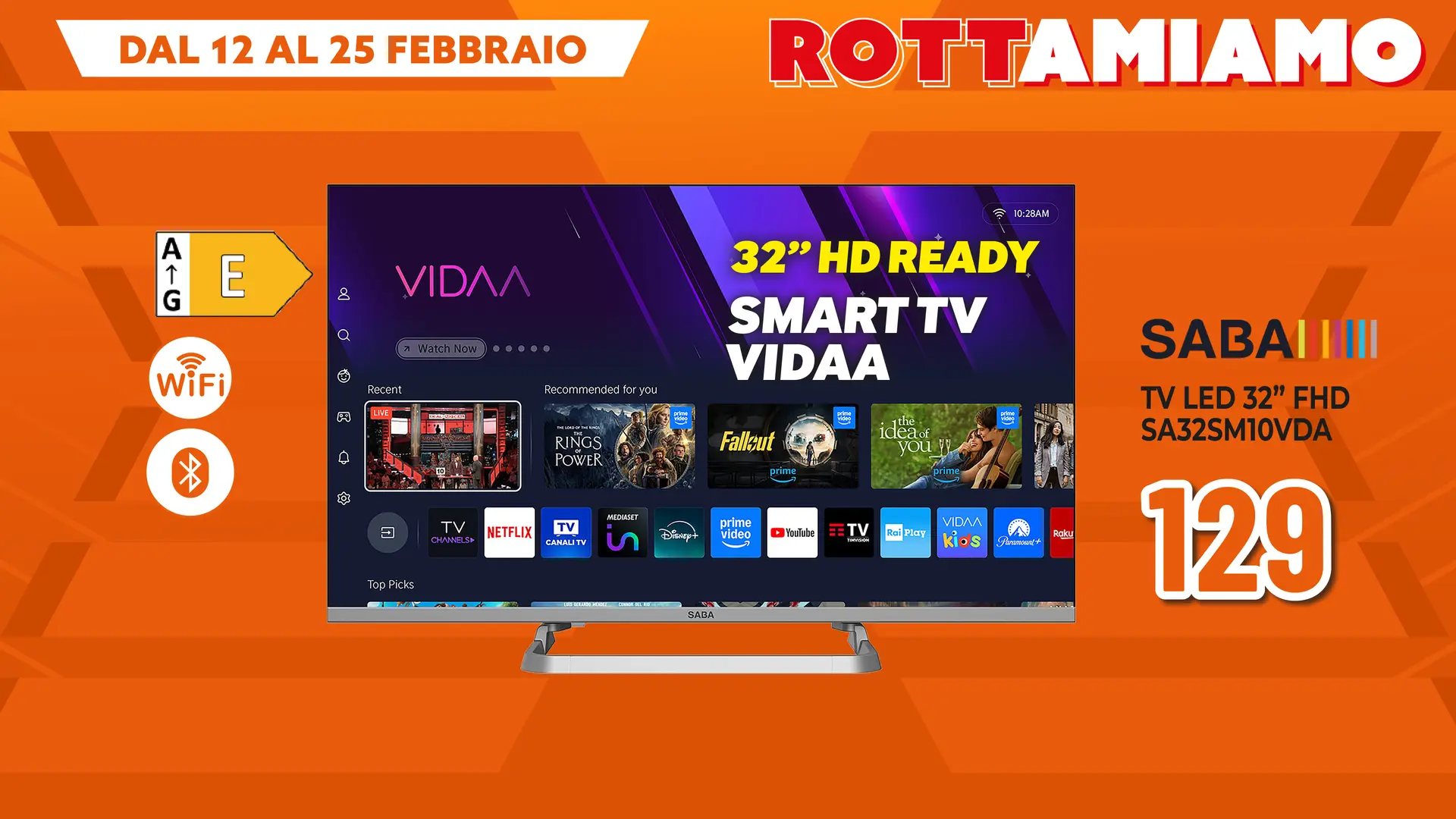 TV LED SABA 32"