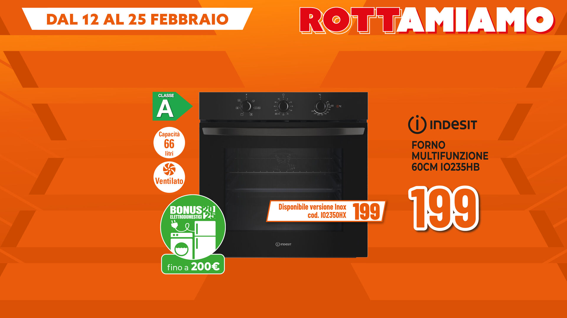 FORNO MULTIFUNZIONE INDESIT