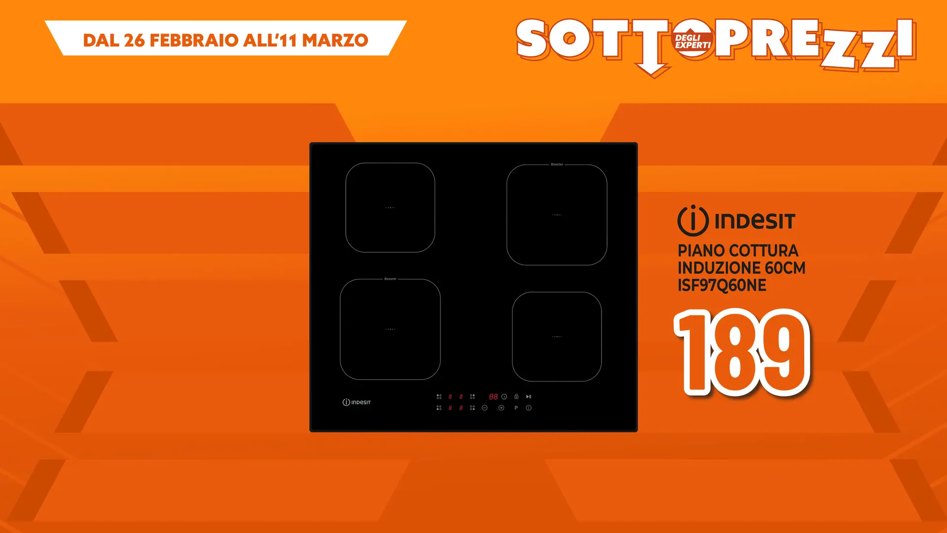 PIANO COTTURA A INDUZIONE INDESIT