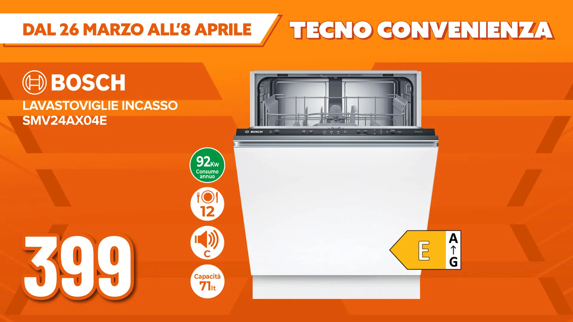 LAVASTOVIGLIE DA INCASSO BOSCH