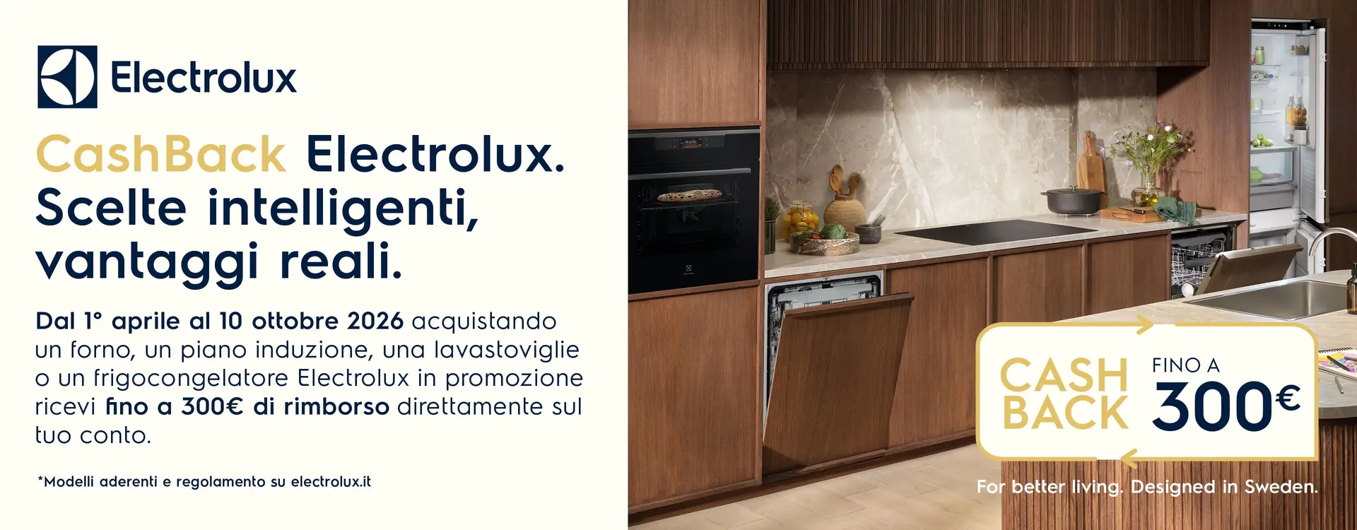 ELECTROLUX CASHBACK