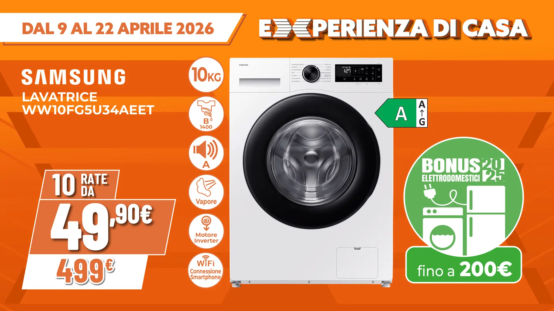 LAVATRICE SAMSUNG 10KG