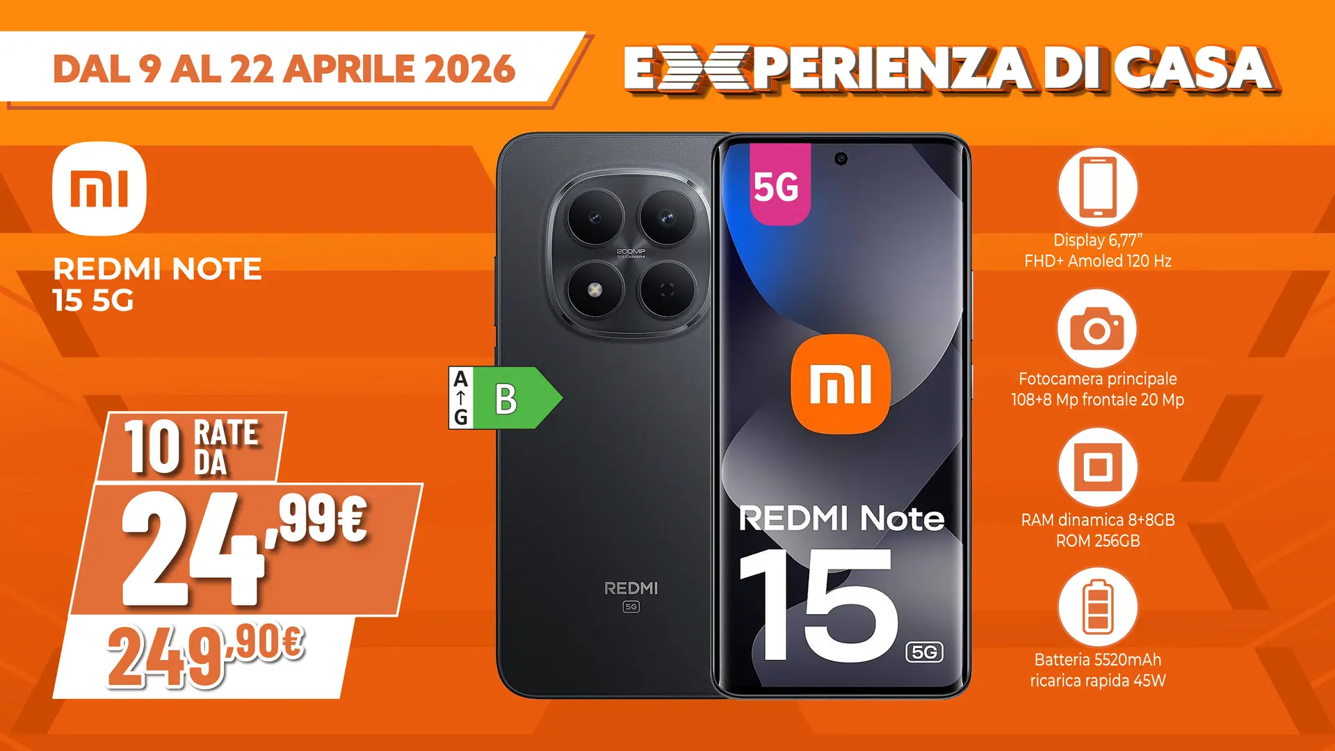 REDMI NOTE 15 5G 256GB