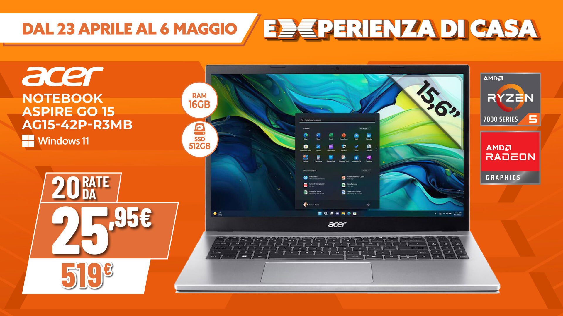 NOTEBOOK ACER ASPIRE-GO