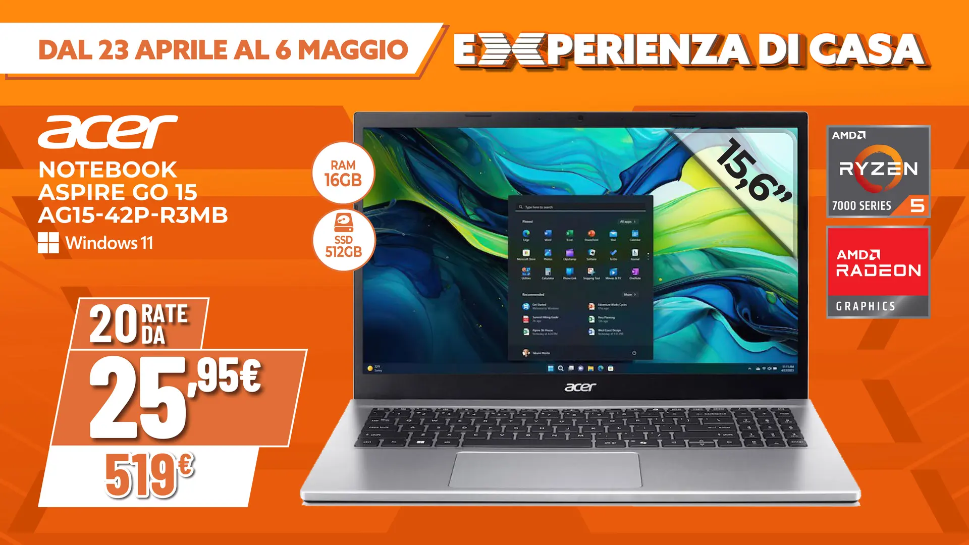 NOTEBOOK ACER ASPIRE-GO