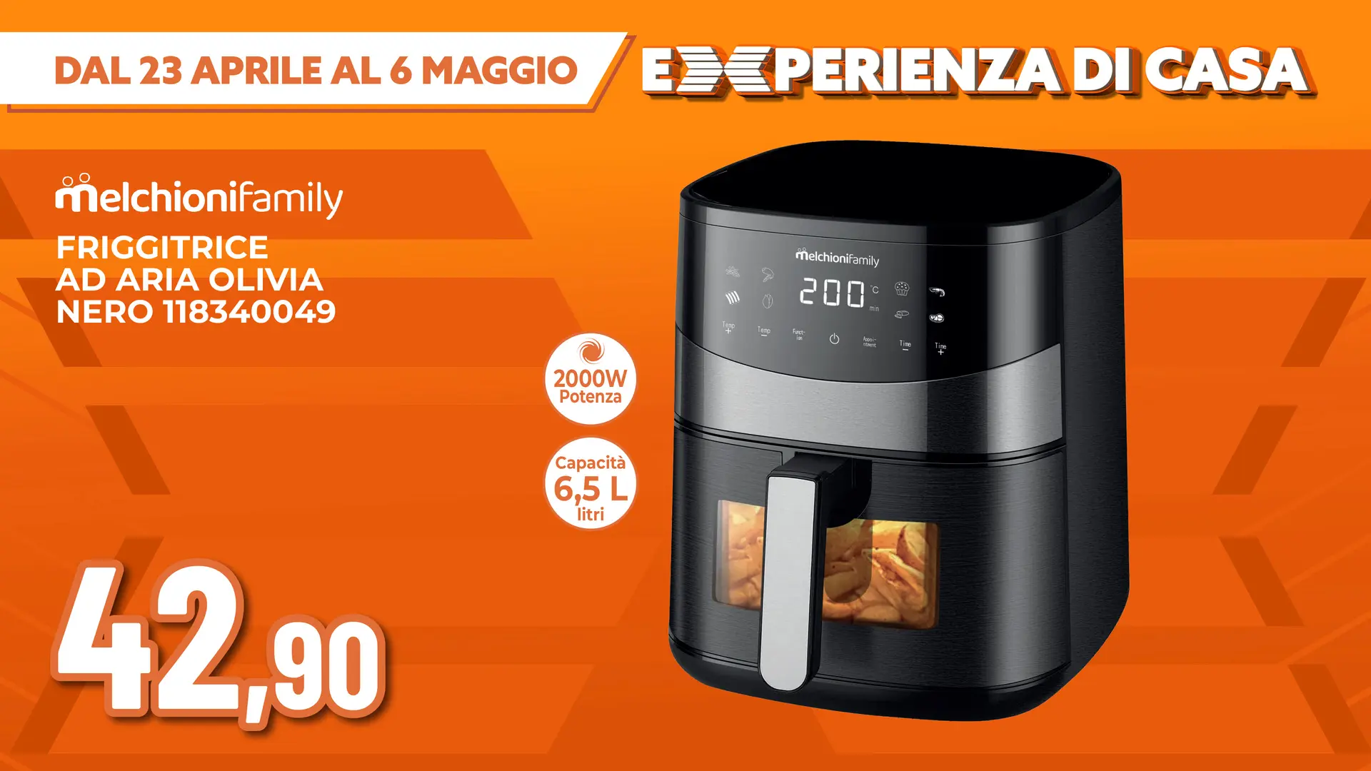 FRIGGITRICE AD ARIA OLIVIA MELCHIONI