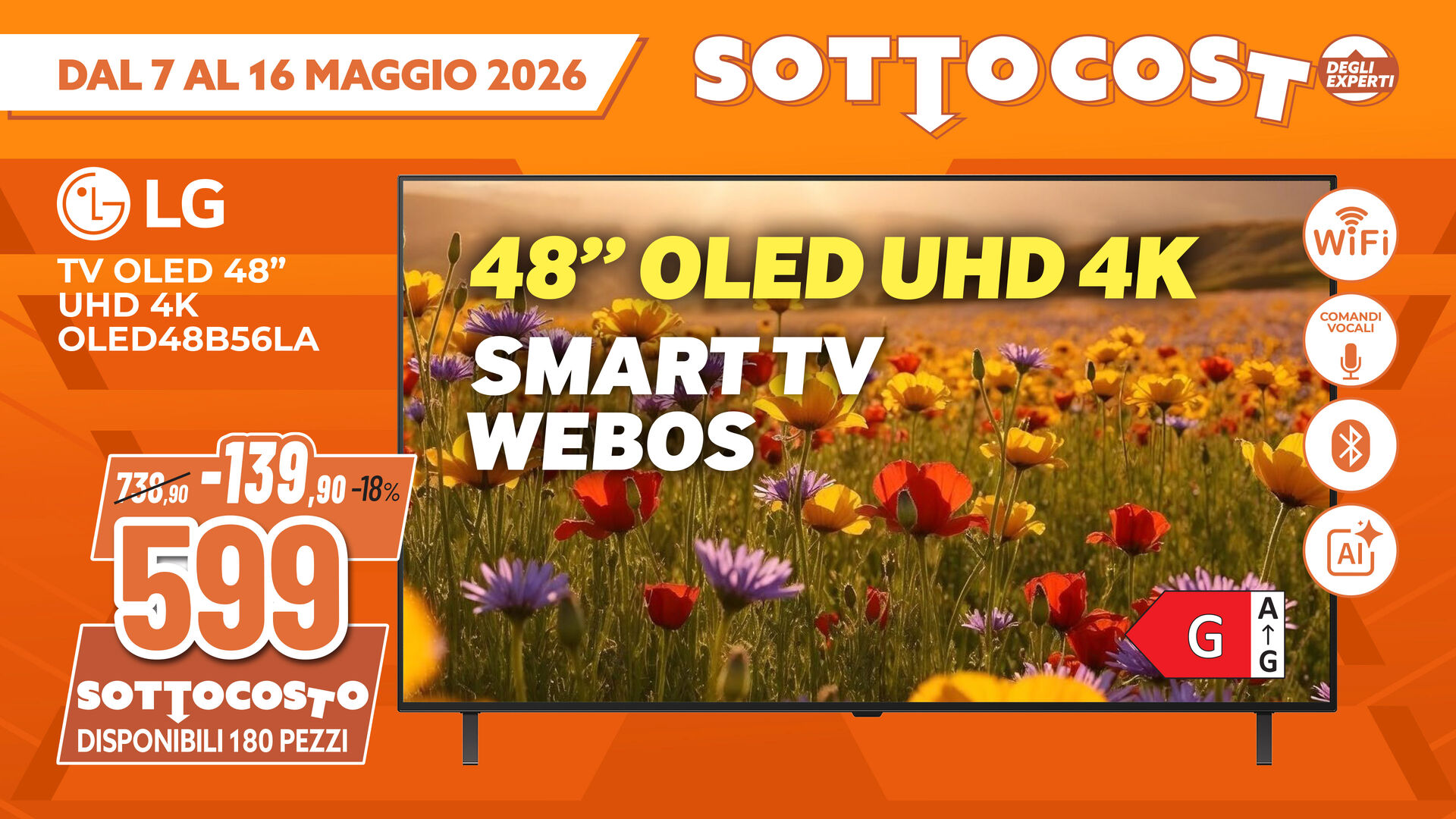 LG TV OLED 48"