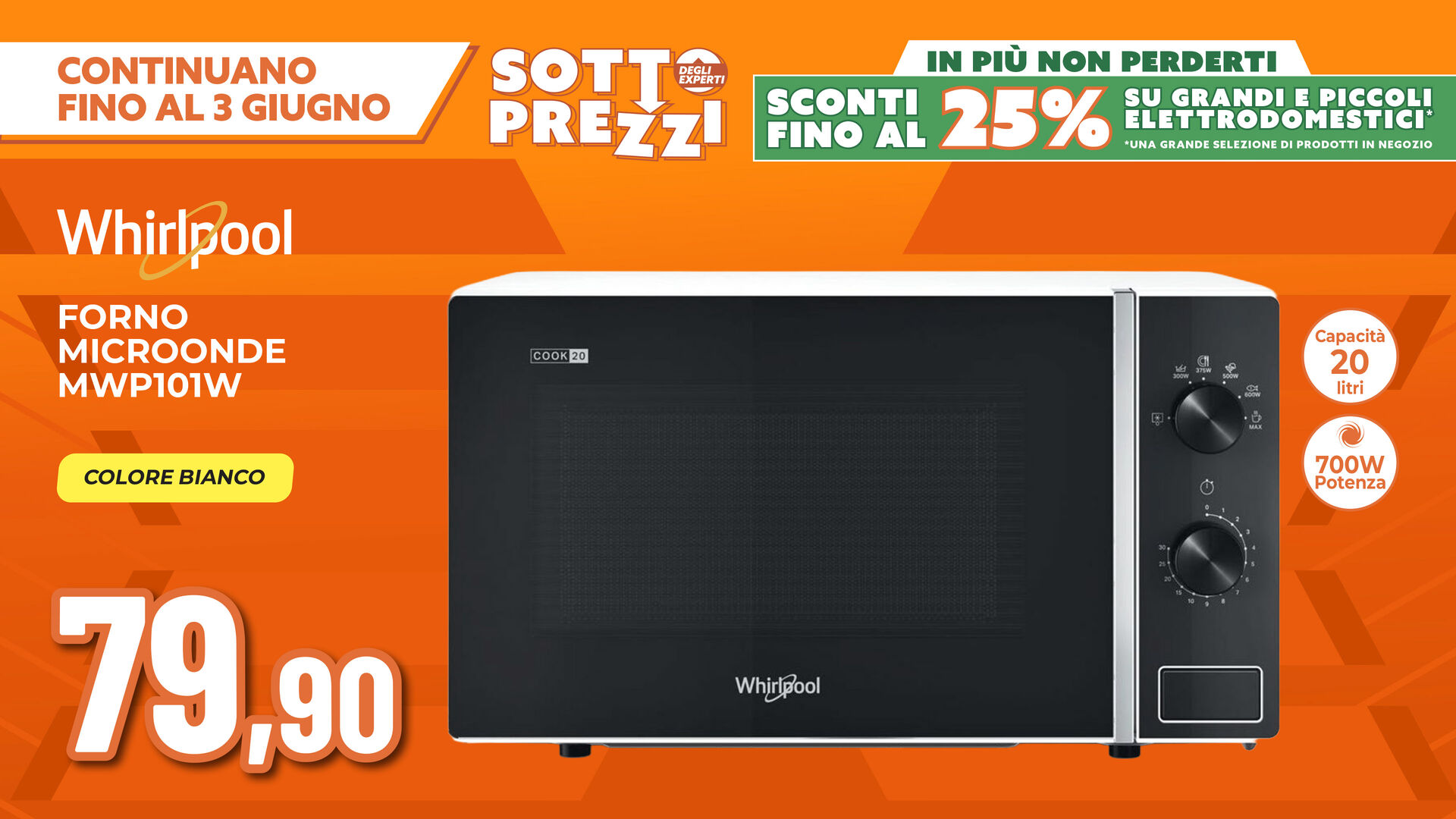 FORNO MICROONDE WHIRLPOOL