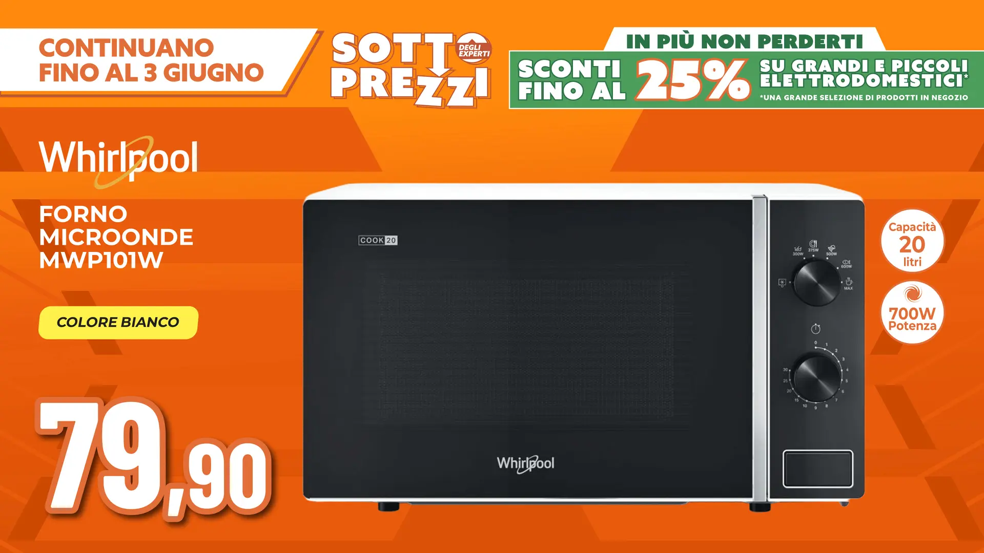 FORNO MICROONDE WHIRLPOOL