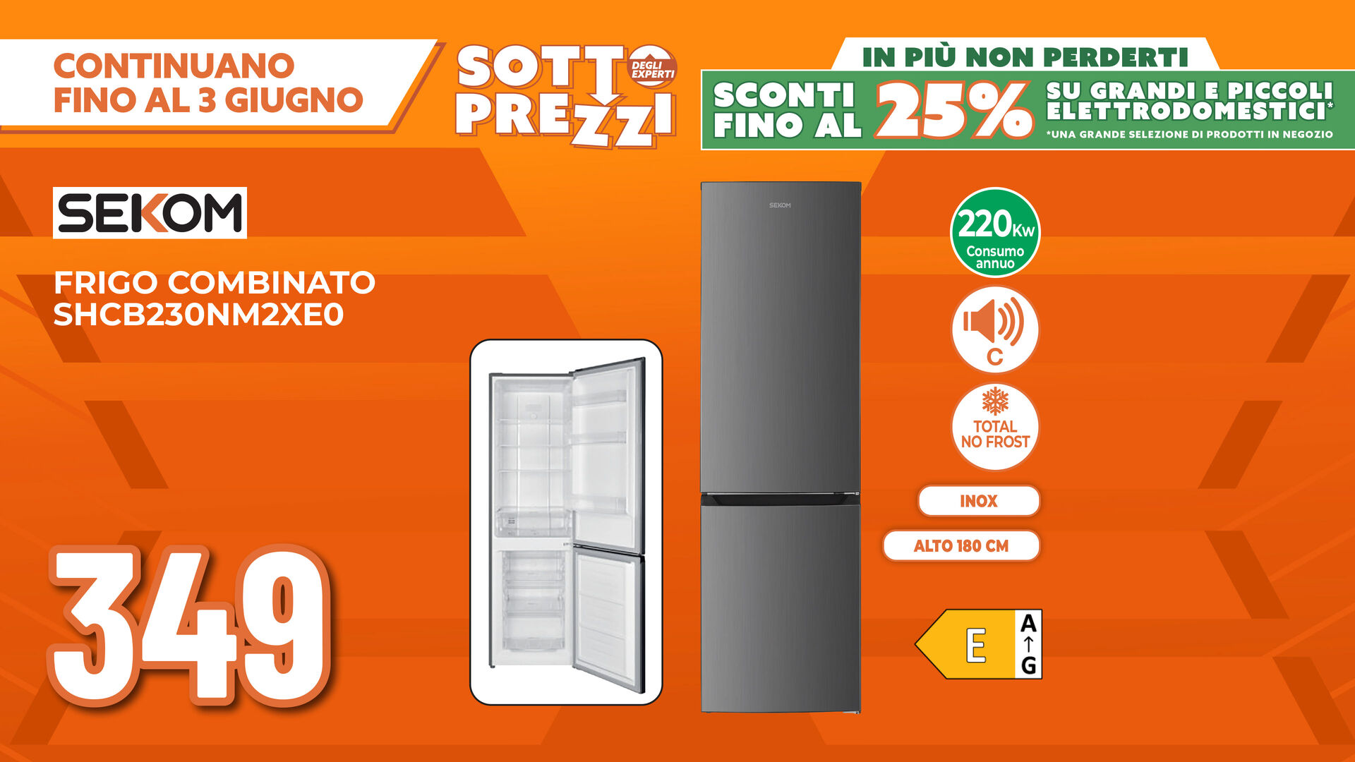 FRIGO COMBINATO SEKOM