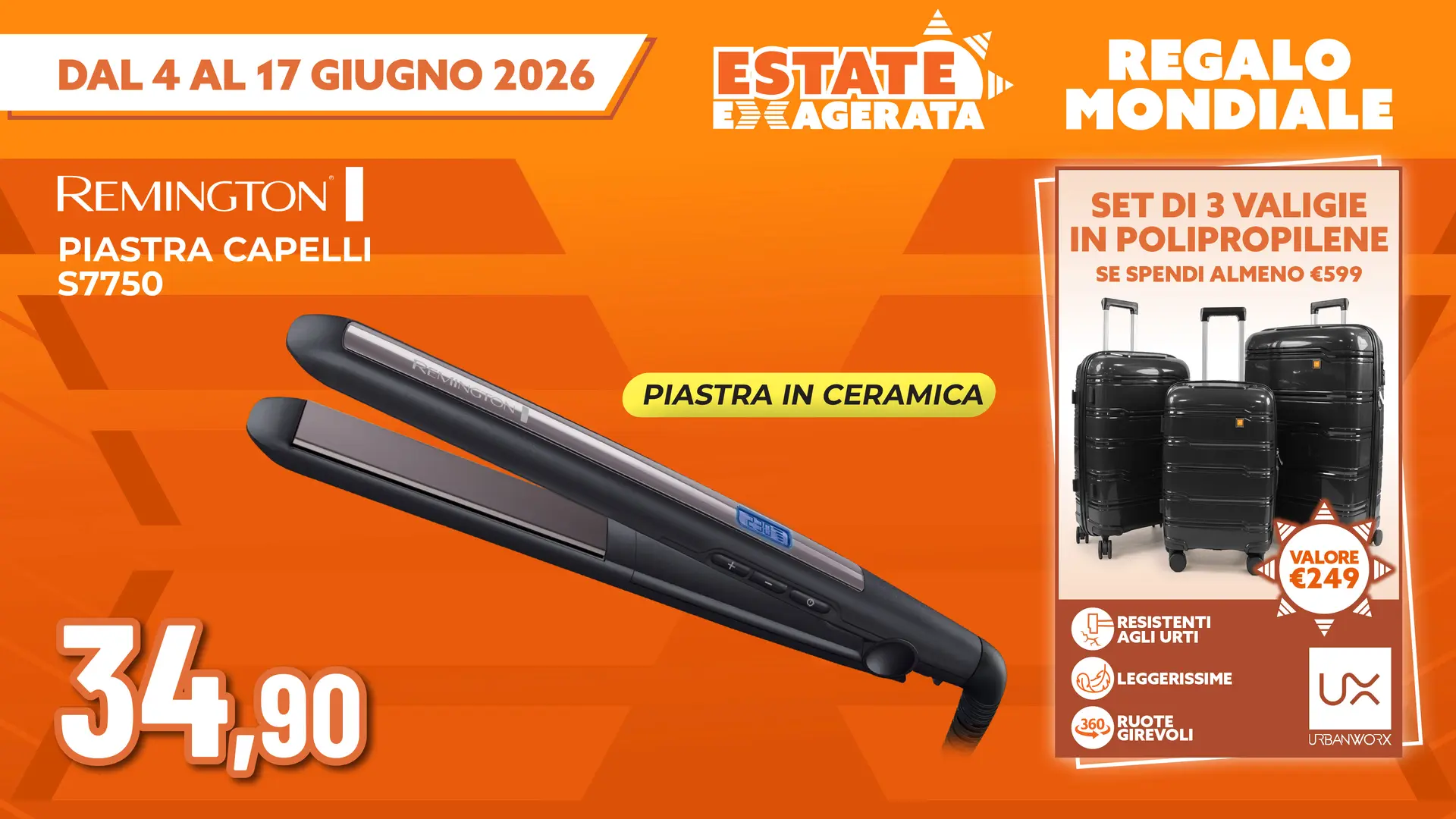 PIASTRA CAPELLI REMINGTON