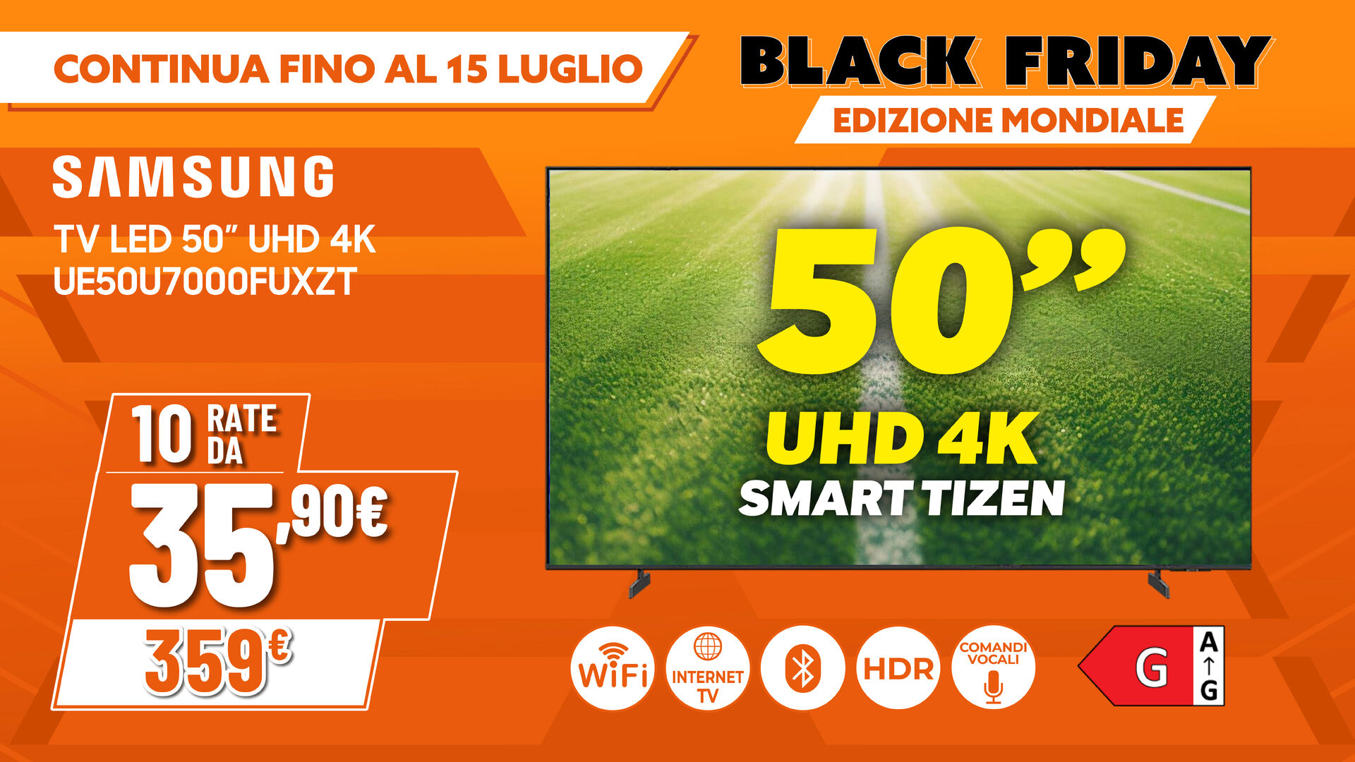 TV SAMSUNG 50" LED