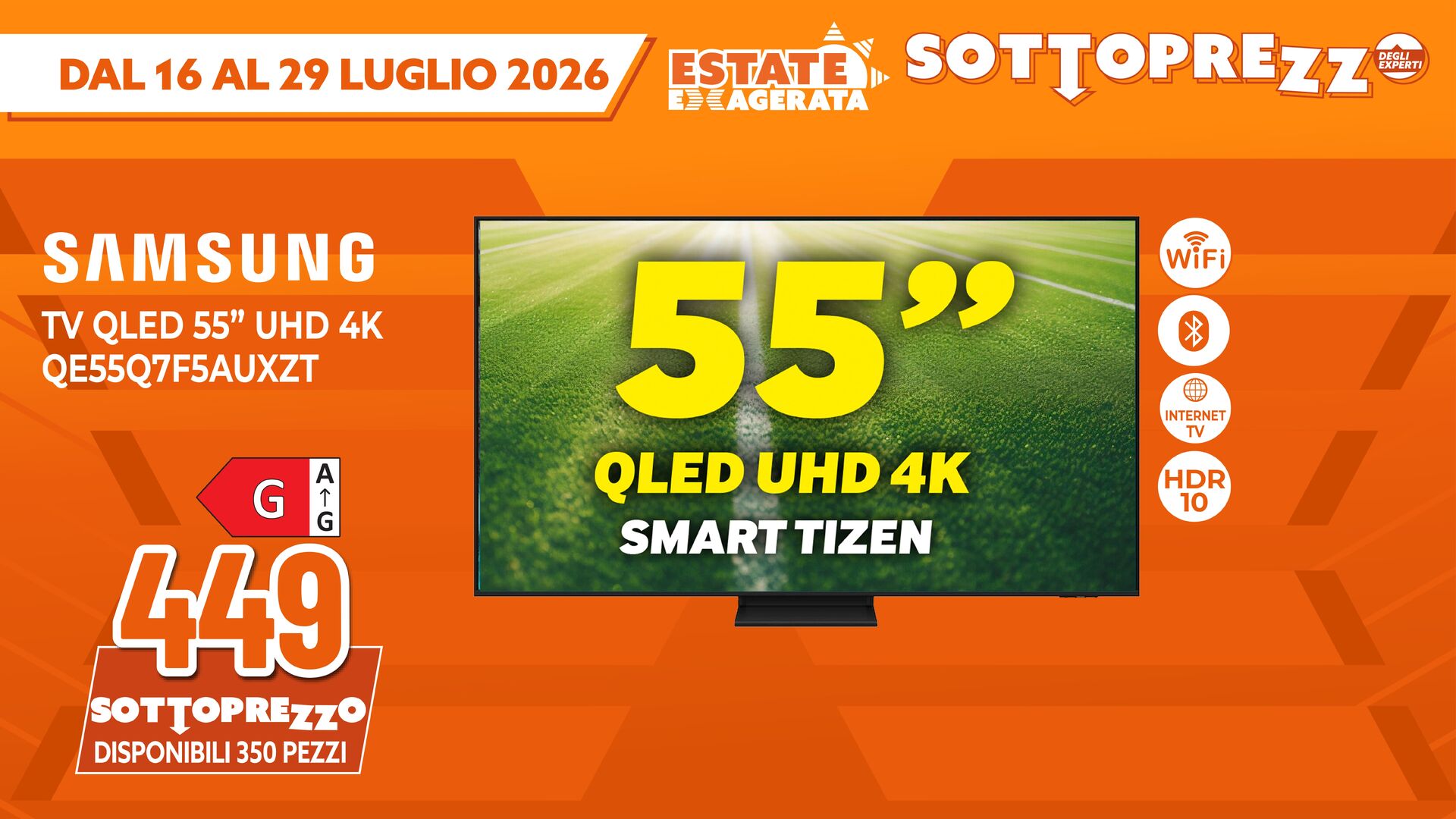 SAMSUNG TV QLED 55