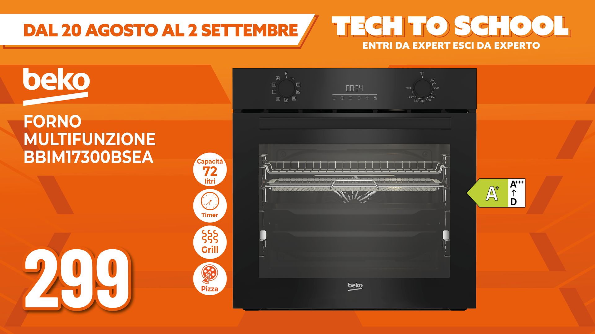 FORNO BEKO BBIM17300BSEA