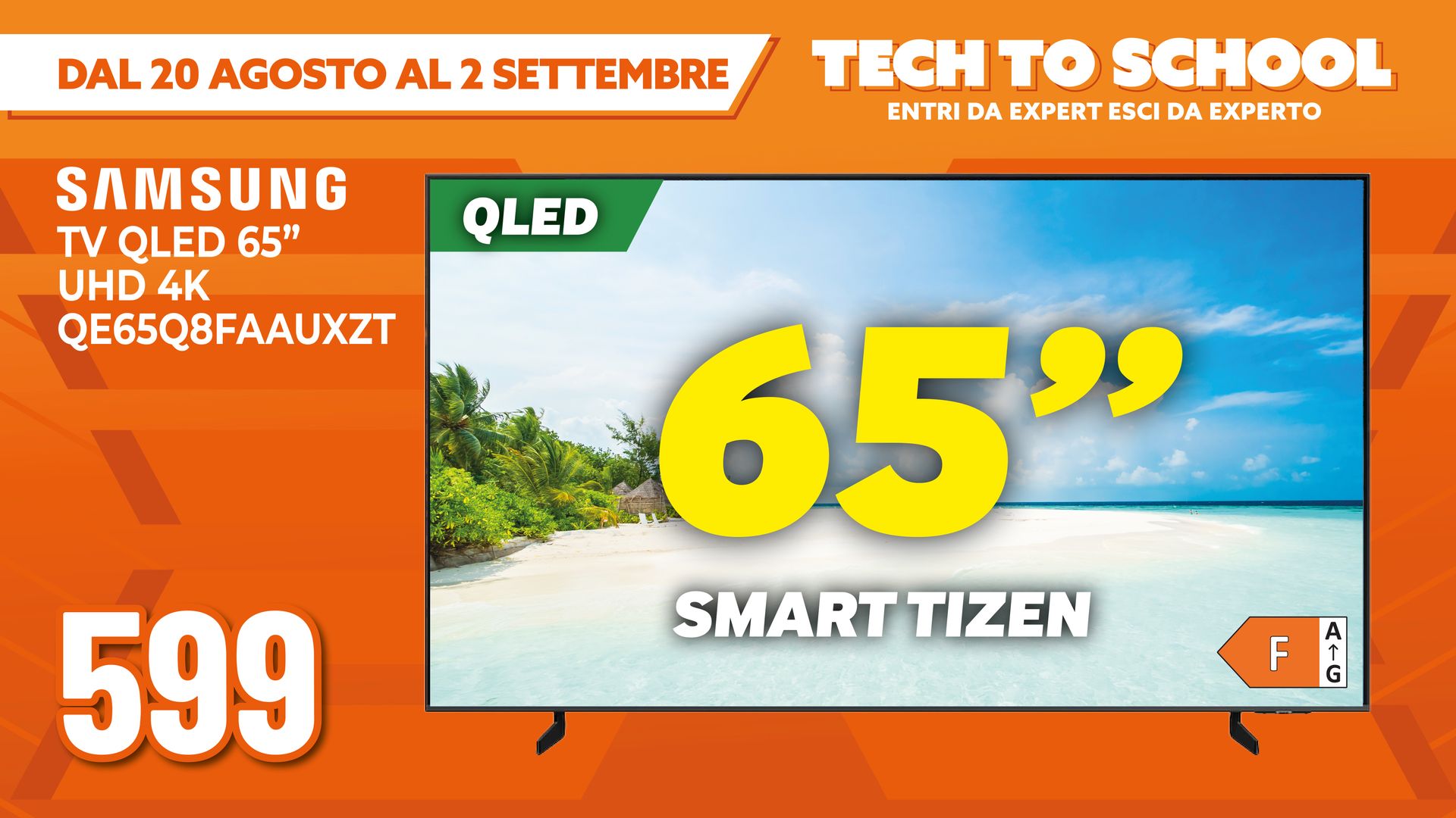 SAMSUNG TV QLED 65"