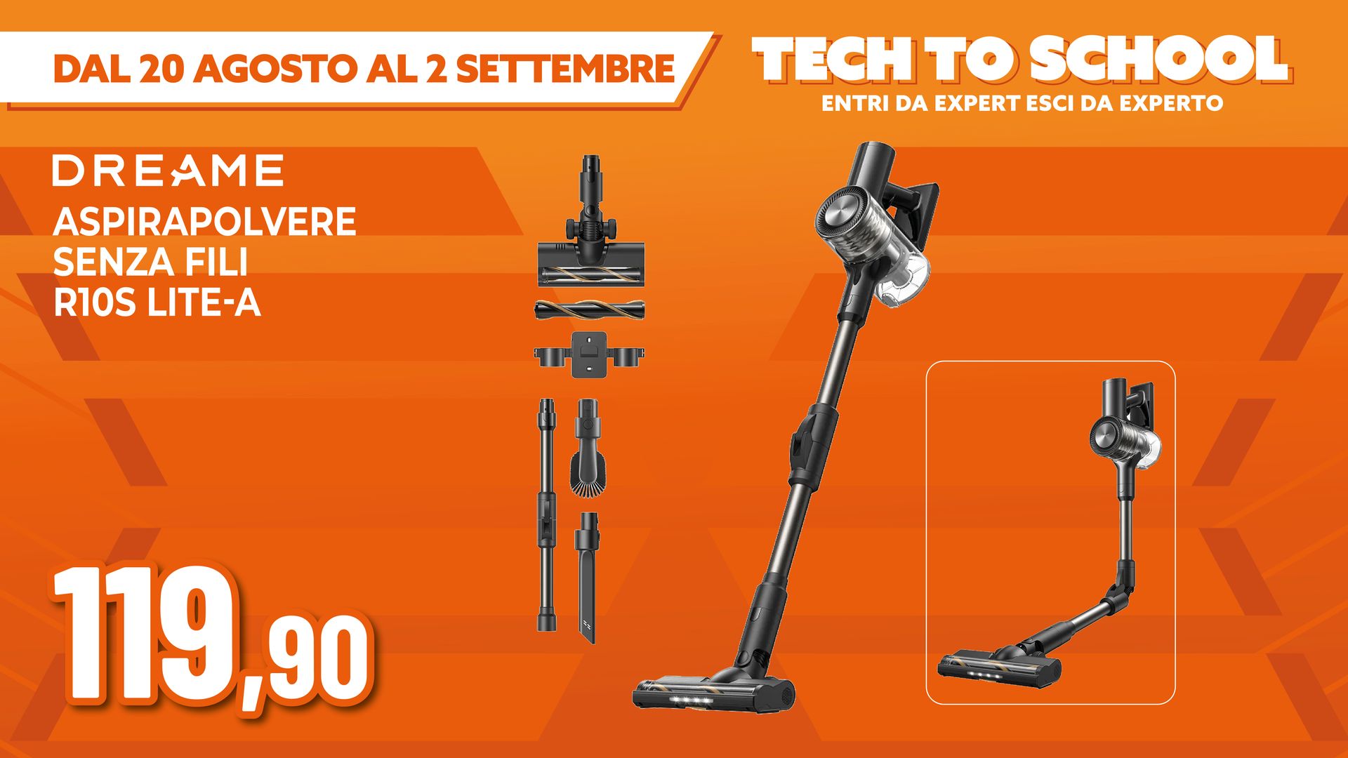 ASPIRAPOLVERE SENZA FILI DREAME