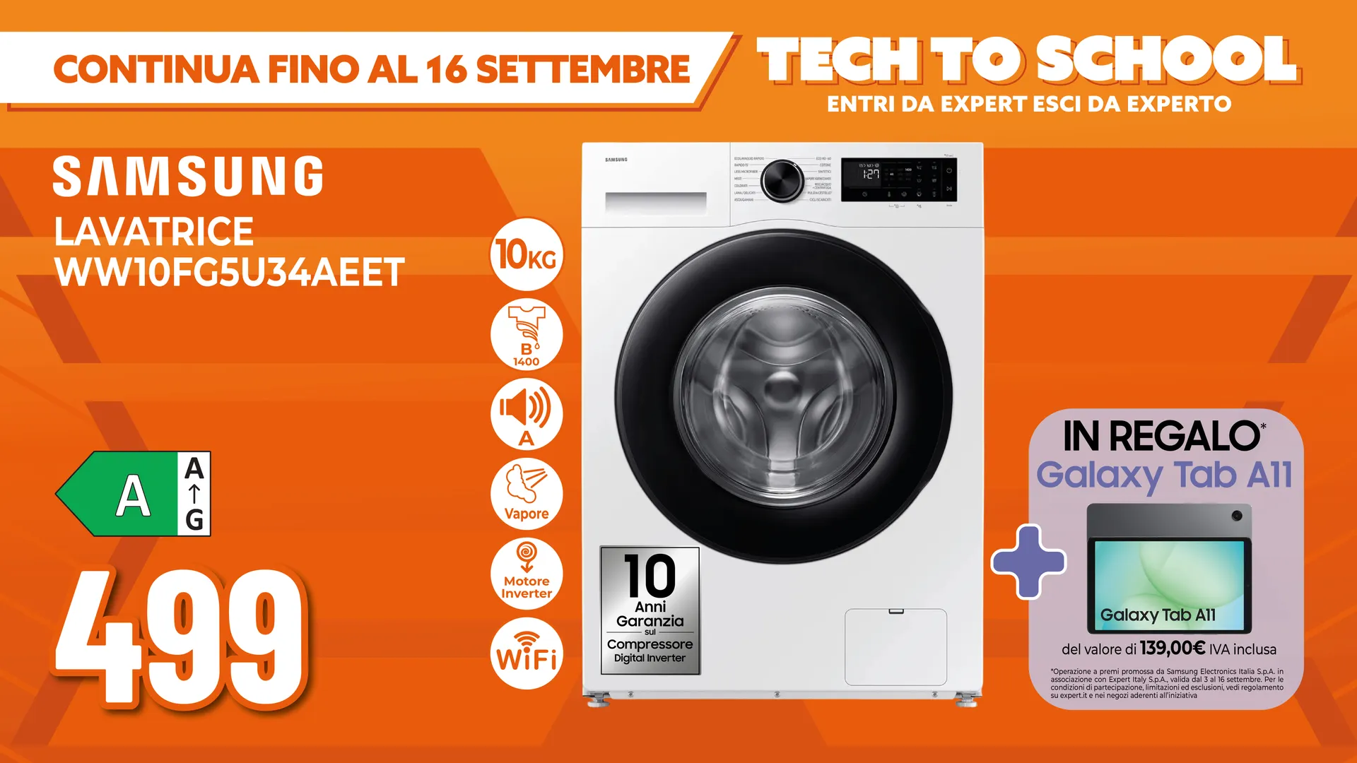 LAVATRICE SAMSUNG 10KG