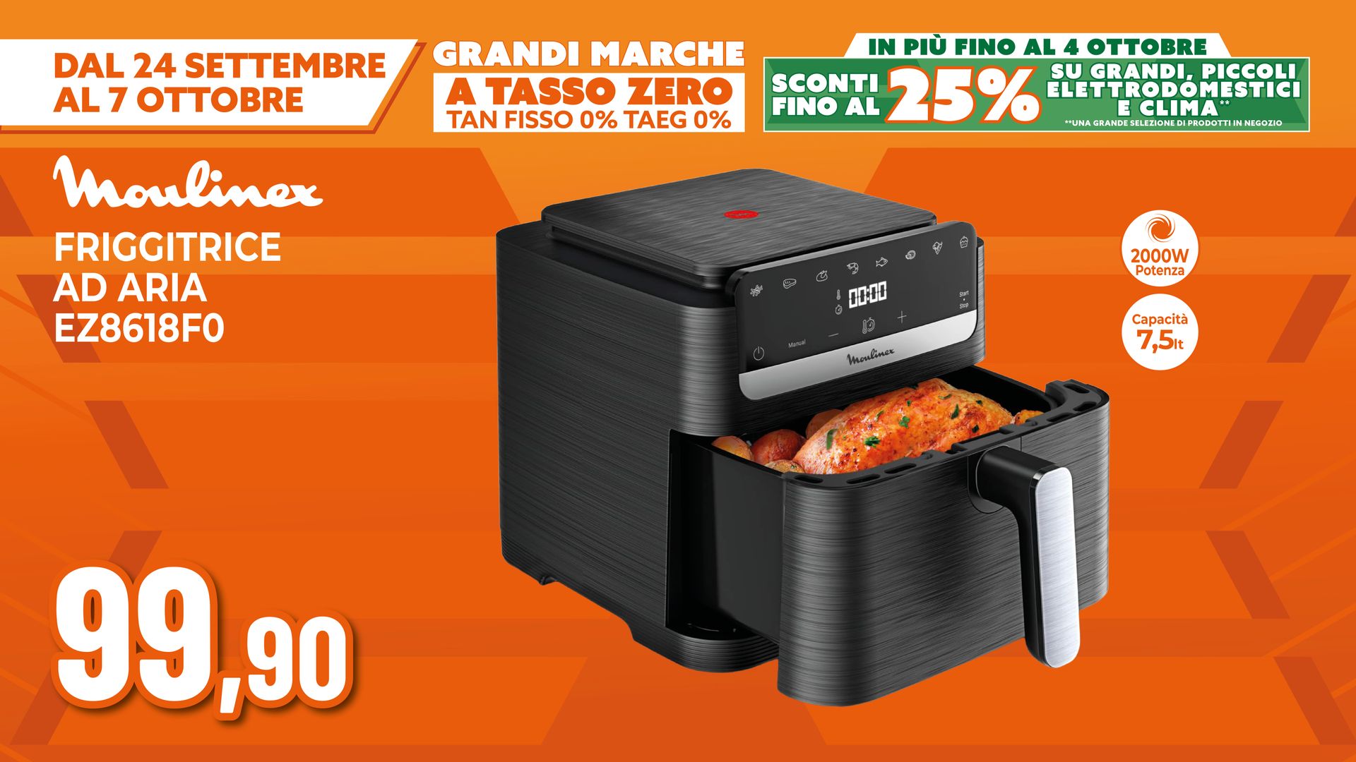 FRIGGITRICE AD ARIA MOULINEX