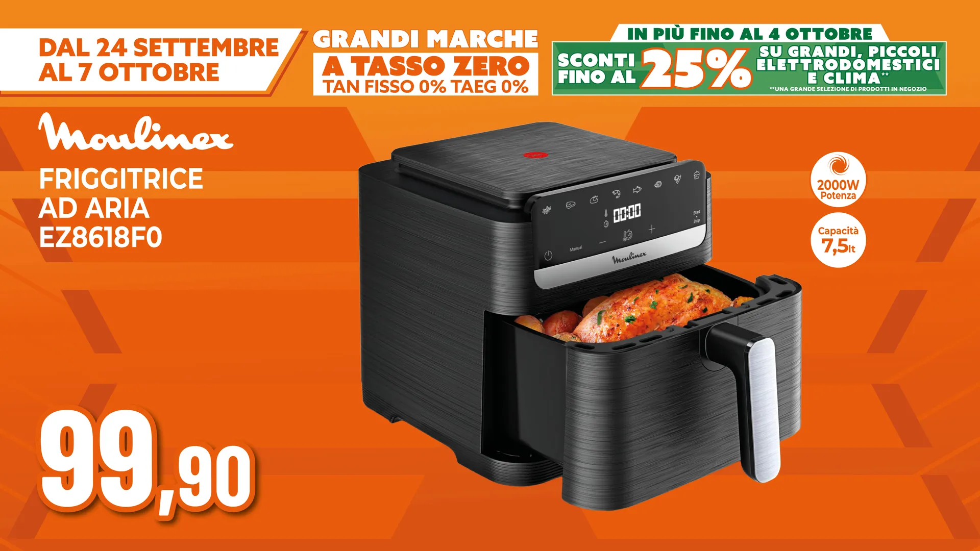 FRIGGITRICE AD ARIA MOULINEX
