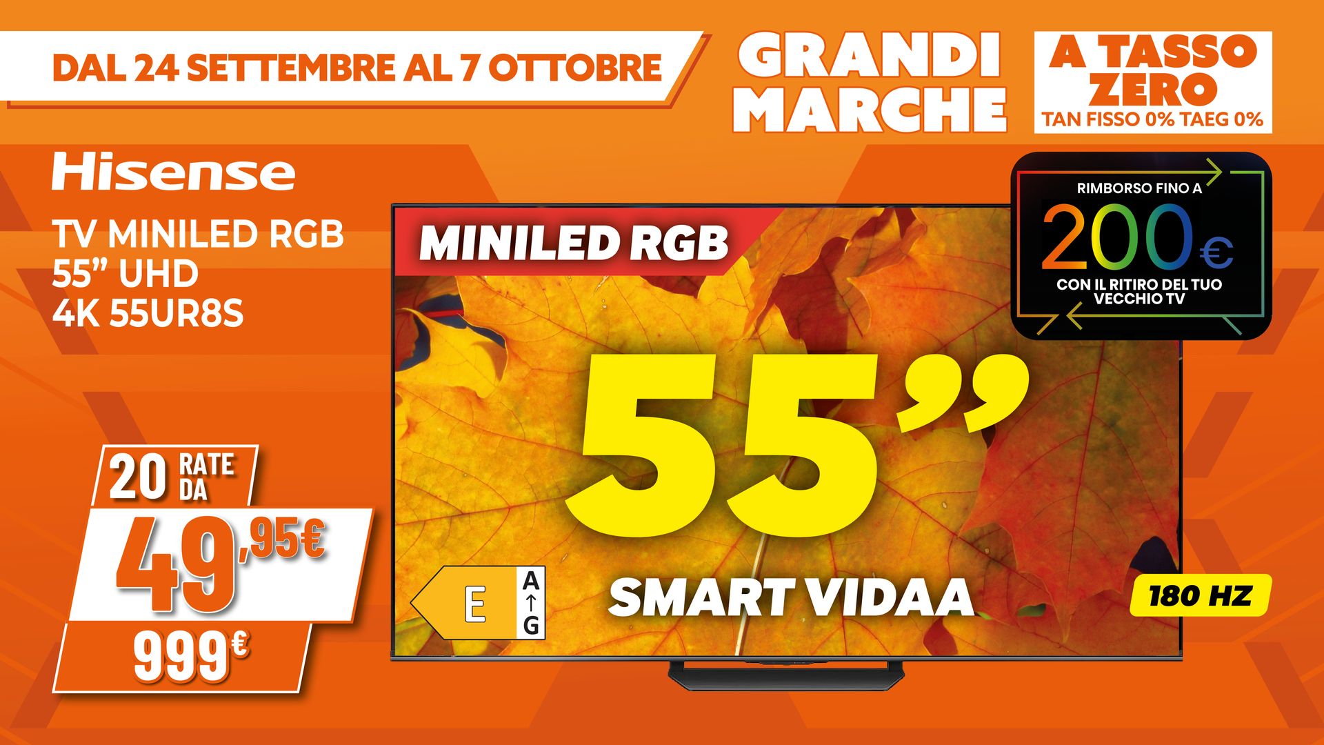 HISENSE MINILED 55"