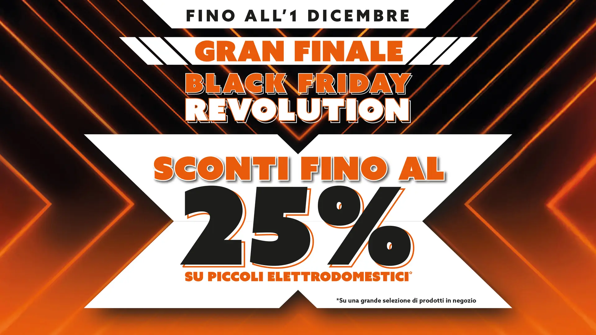 SCONTO FINO AL 25% SUI PICCOLI ELETTRODOMESTICI